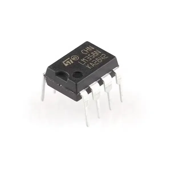 10 PCS New genuine LM358P LM358N DIP8 dual operational amplifier IC chip imported