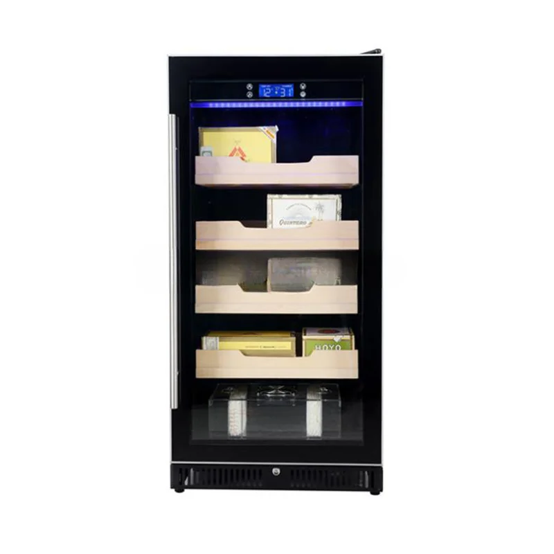 4-layer Cigar Cabinet Constant Temperature Humidity Cigar Case Intelligent Cigar Humidor