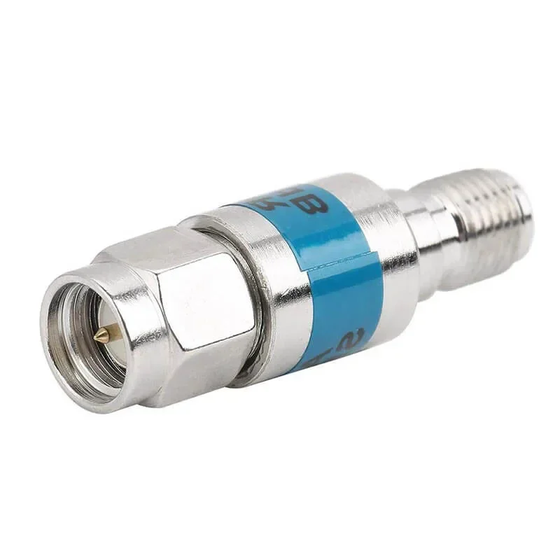 2W 0-6GHz SMA-JK Fixed Attenuator Coaxial RF Attenuator 1 2 3 5 6 8 10 15 20 25 30 40 50 60DB 6G/8G/13G/18G