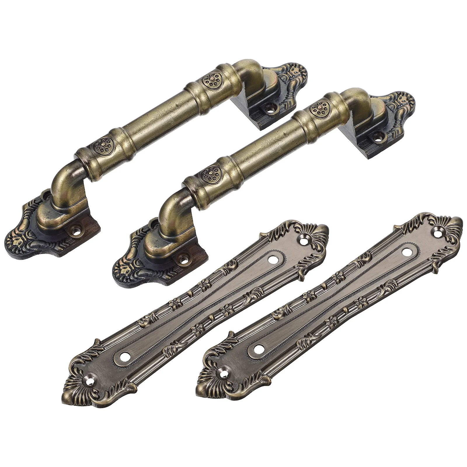 1 مجموعة سبائك انزلاق مقبض باب الحظيرة استبدال مقبض سحب معدني للبوابات الخشبية الأبواب الزجاجية المرآب سقيفة الباب الأجهزة