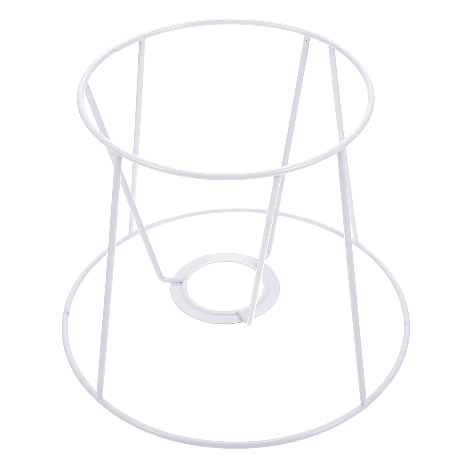

1pc Diy Lampshade Frame 14x19x15cm Pendant Light Stand Handmade Chandelier Bracket Sturdy Lighting Accessories