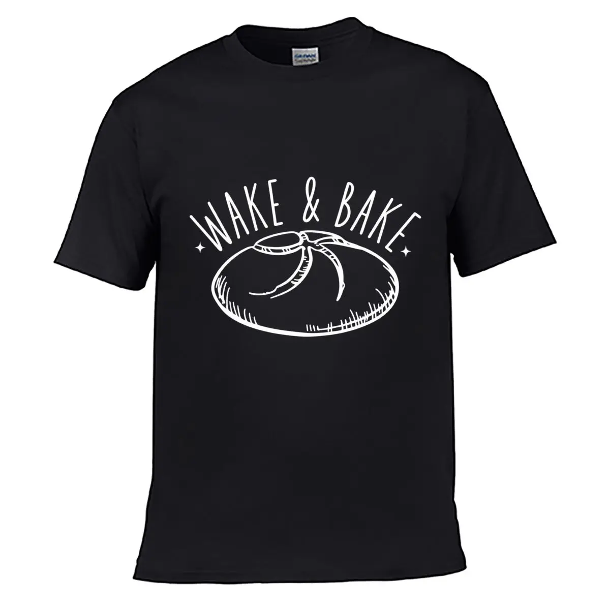 Wake Bake Sourdough Bread Baker Starter Squad Summer short-sleeved Loose Top