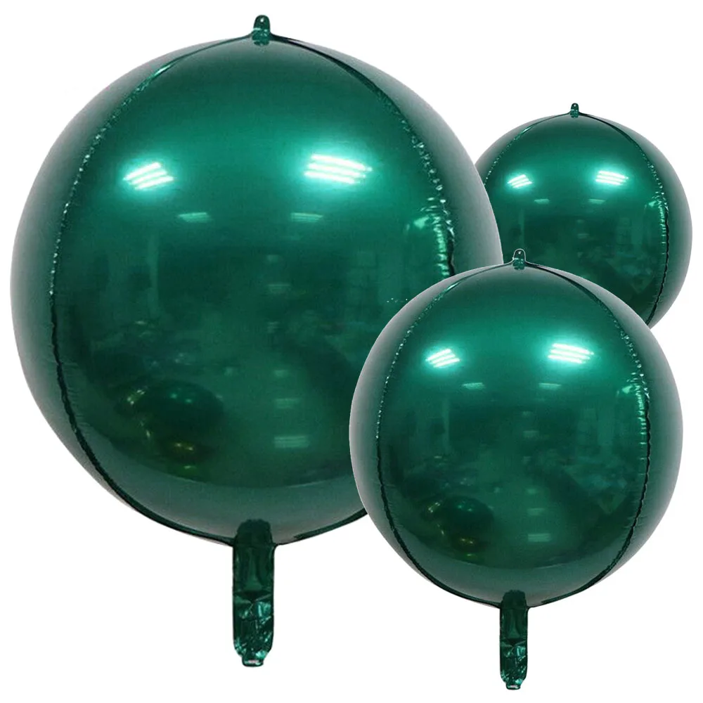 12Pcs Dark Green 4D… - image