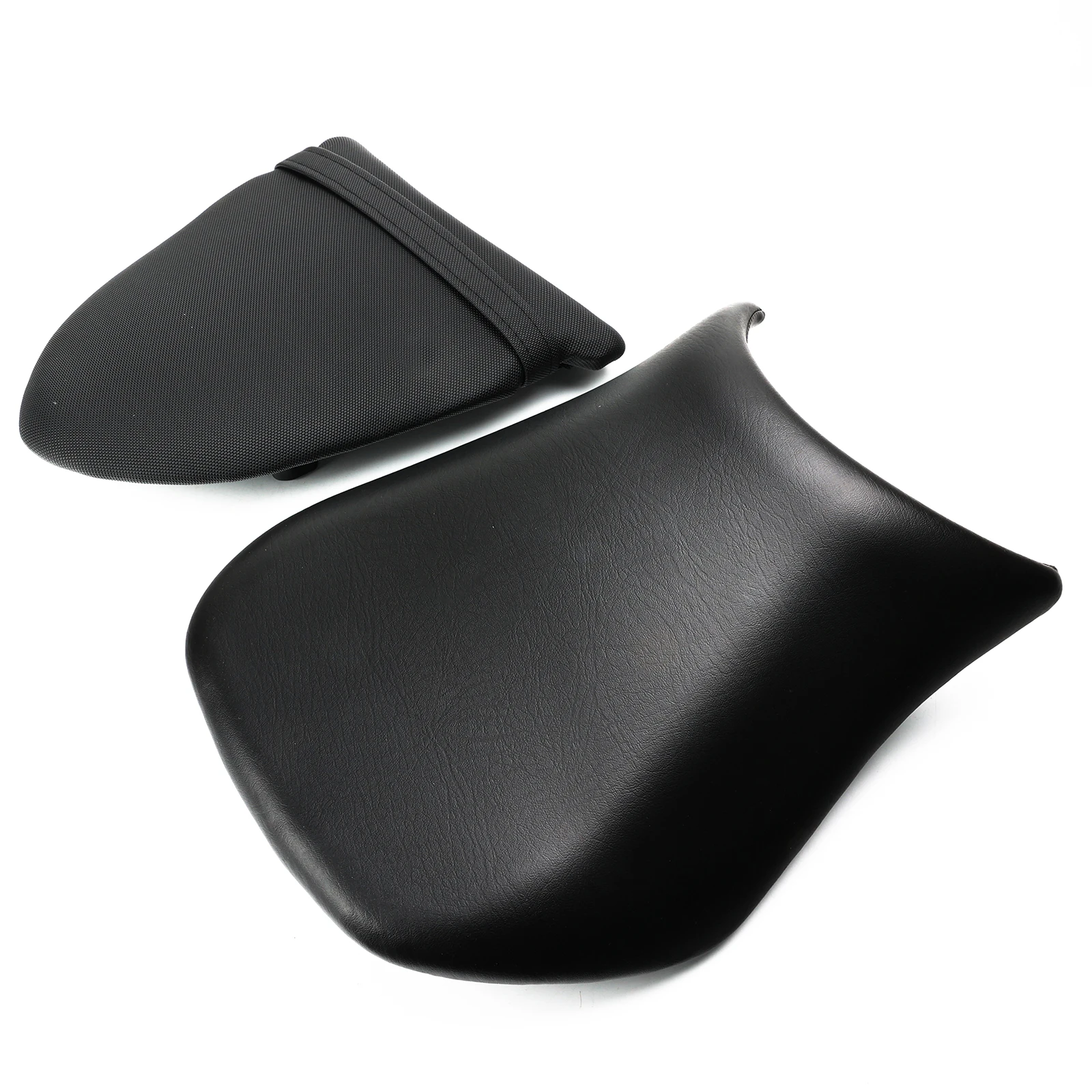 Motorcycle Rear Passenger Seat Pillion Cushion Black Fit For Kawasaki Ninja ZX6R ZX636 ZX600 2005 2006 ZX10R 2006 2007