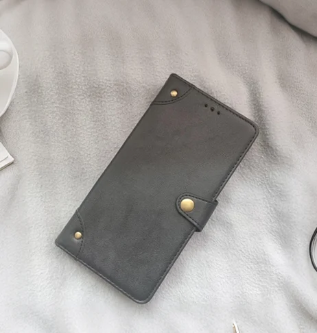 For Ulefone Armor 27T Pro case Metal Buckle retro Leather Back Case Cover For Ulefone Armor 27T Pro Phone Accessories