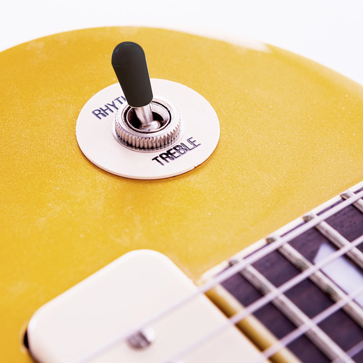 

Guitar Toggle Switch Knob Hat Oil Resistant Dustproof Cover Joystick Rocker Imperial Cap Waterproof Plastic Lightweight
