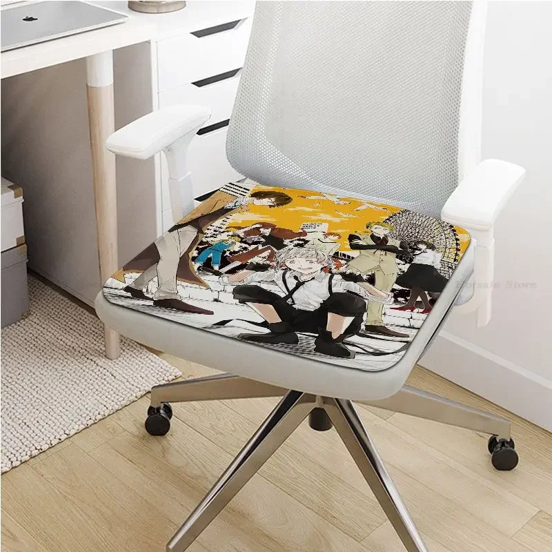 Bungo Stray Dogs Art Sofa Mat Dining Room Table Chair Cushions Unisex Fashion Anti-slip Sofa Cushion