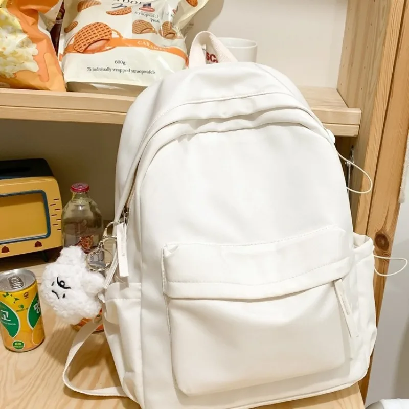 Korean Lightweight Teen Girls School Backpack Casual Travel Rucksack Fashion School Bag for Junior & Senior High Students