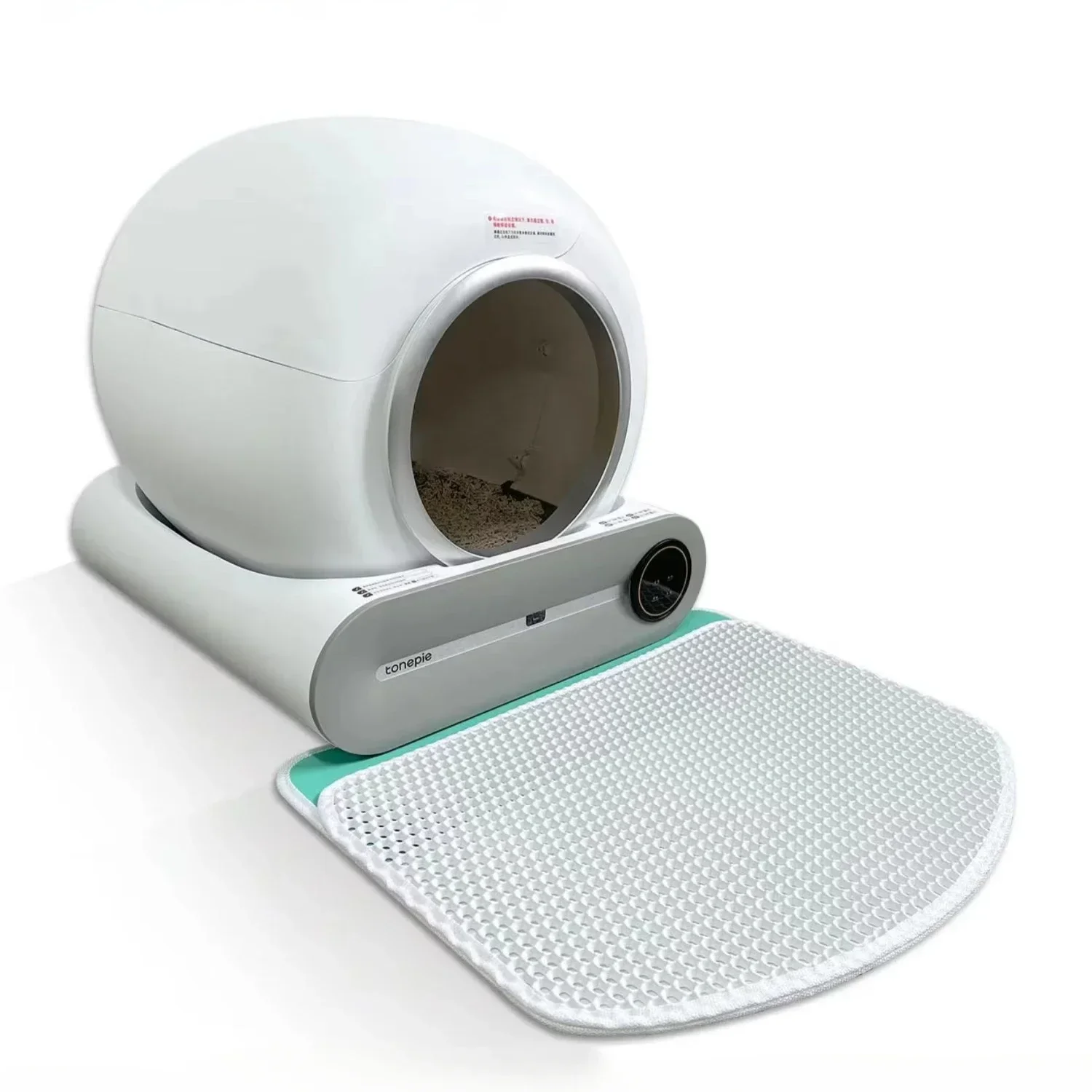 EU Lager voll automatische Smart Cat Katzen toilette selbst reinigende große Kapazität Katzen toilette App Smart Control, Tier bedarf