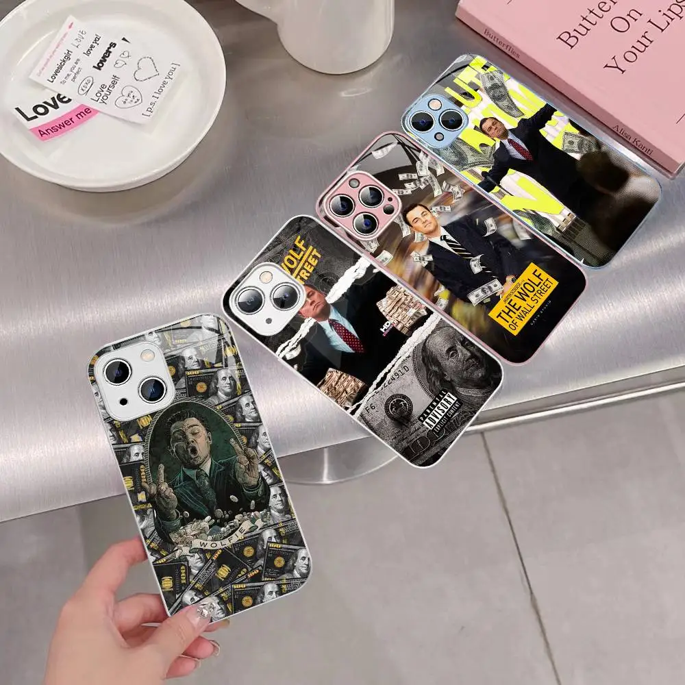 

Classic Movie W-Wolf Of W-Wall S-Street For IPhone 14 13 12 Mini 11 Pro XS Max X XR 14 Plus Tempered Glass Cover