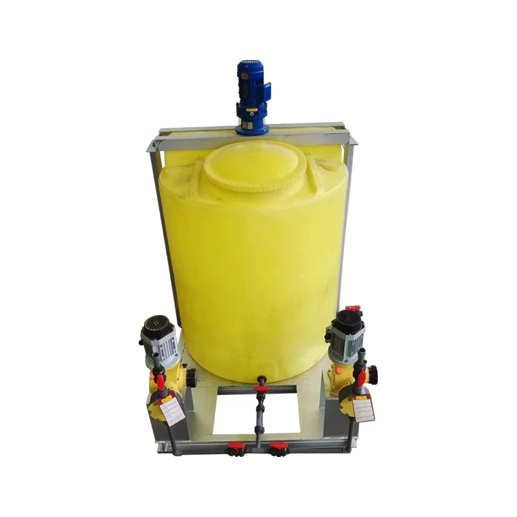 Customized New Effluent Treatment Plant Plastic automatic chlorine dosing system With Pump for Sewage Treatment