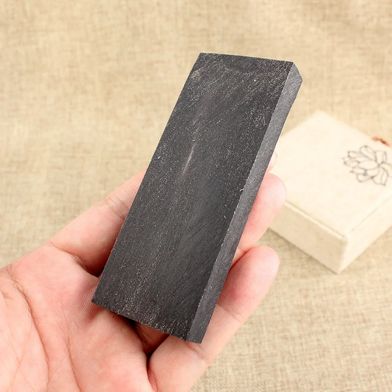 Natural Black Buffalo Tips Solid Carving Material for Craft Supplies Bull Horns Blank DIY Handicrafts Carving Stamp Knife Handle