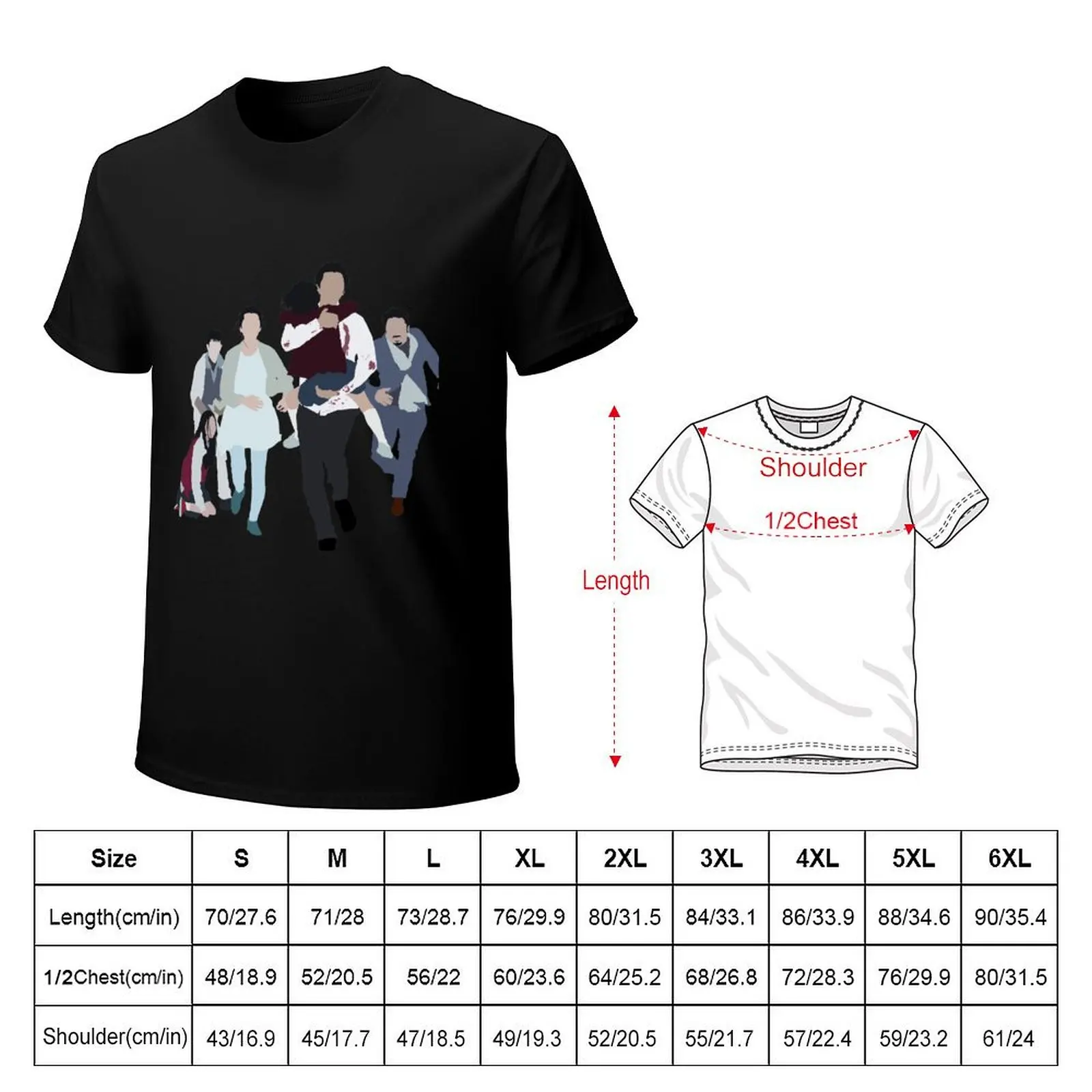 Train to Busan T-Shirt Fashion Casual Short Sleeve T-Shirt