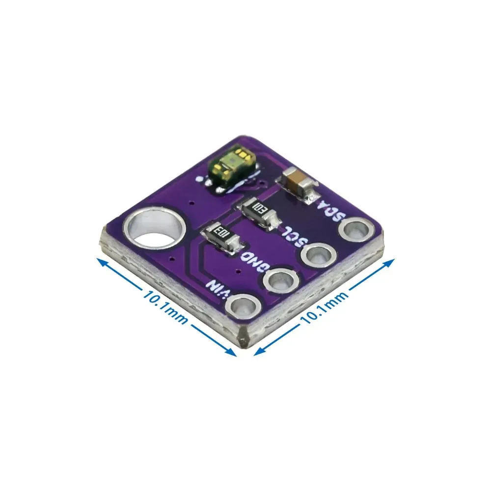 1~50Pcs VEML6040 RGBW Color Sensor Module I2C Communication Ambient Light Detection Breakout Board DIY Electronic Projects