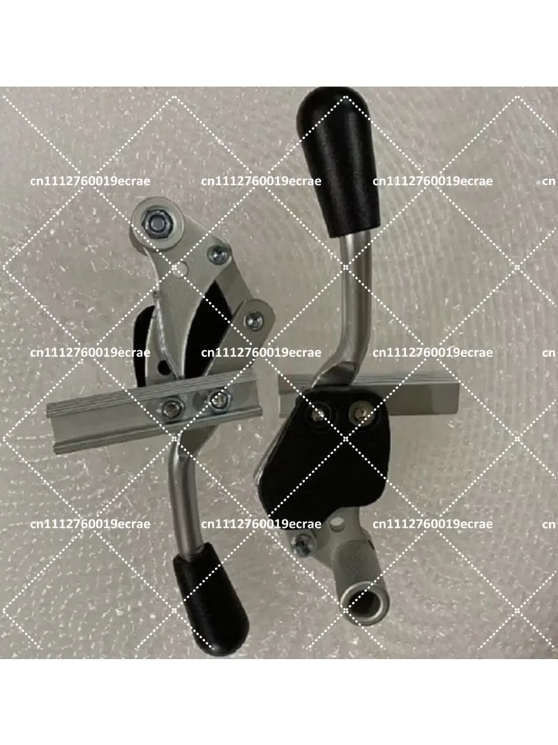 Universal aluminum alloy handbrake extension handle for wheelchair accessories