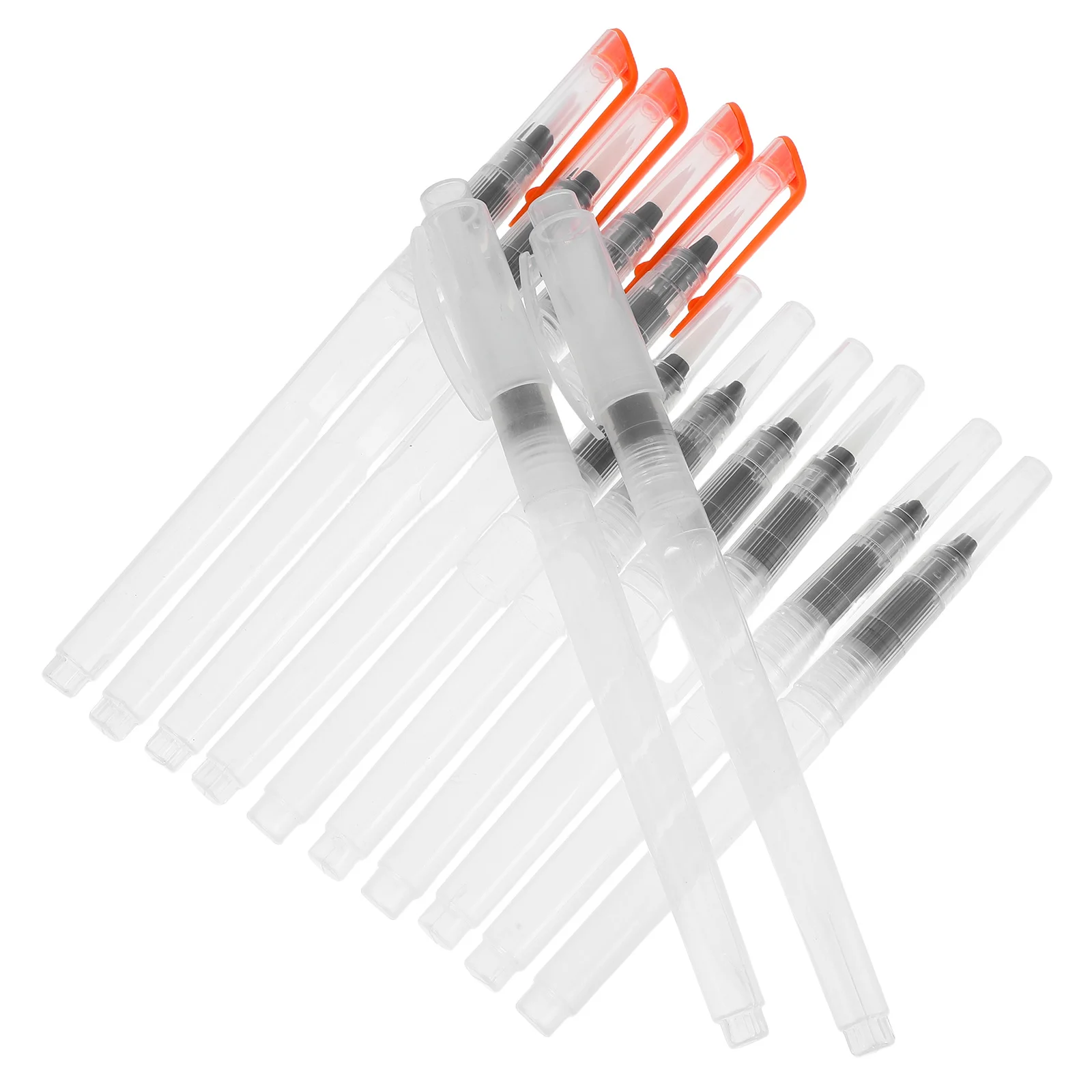 

12Pcs Watercolor Paint Brush Set Fine Detail Flat Tips Script Liner for Painting Art Script Liner Brush