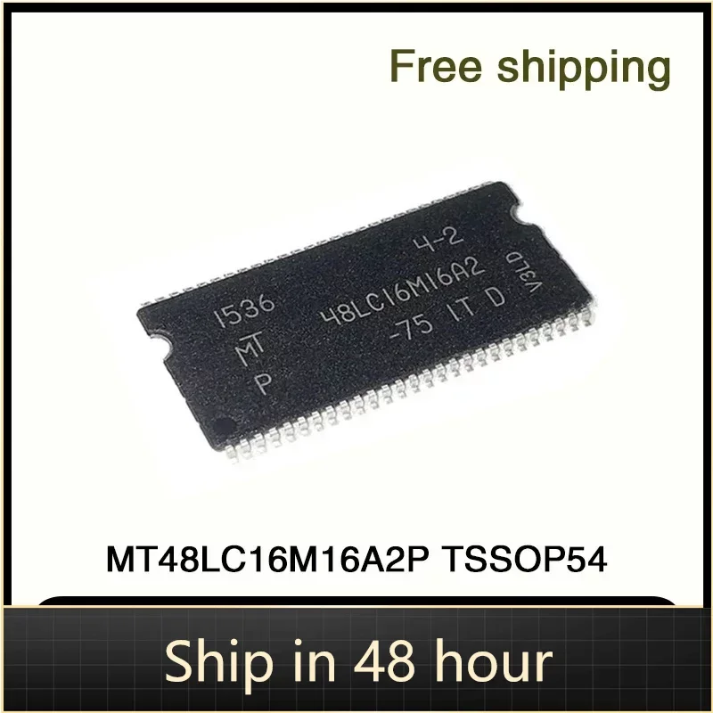 100% New Original MT48LC16M16A2P-6AIT: G MT48LC16M16A2P new original Micron package TSOP54 random access memory IC Chip In Stock