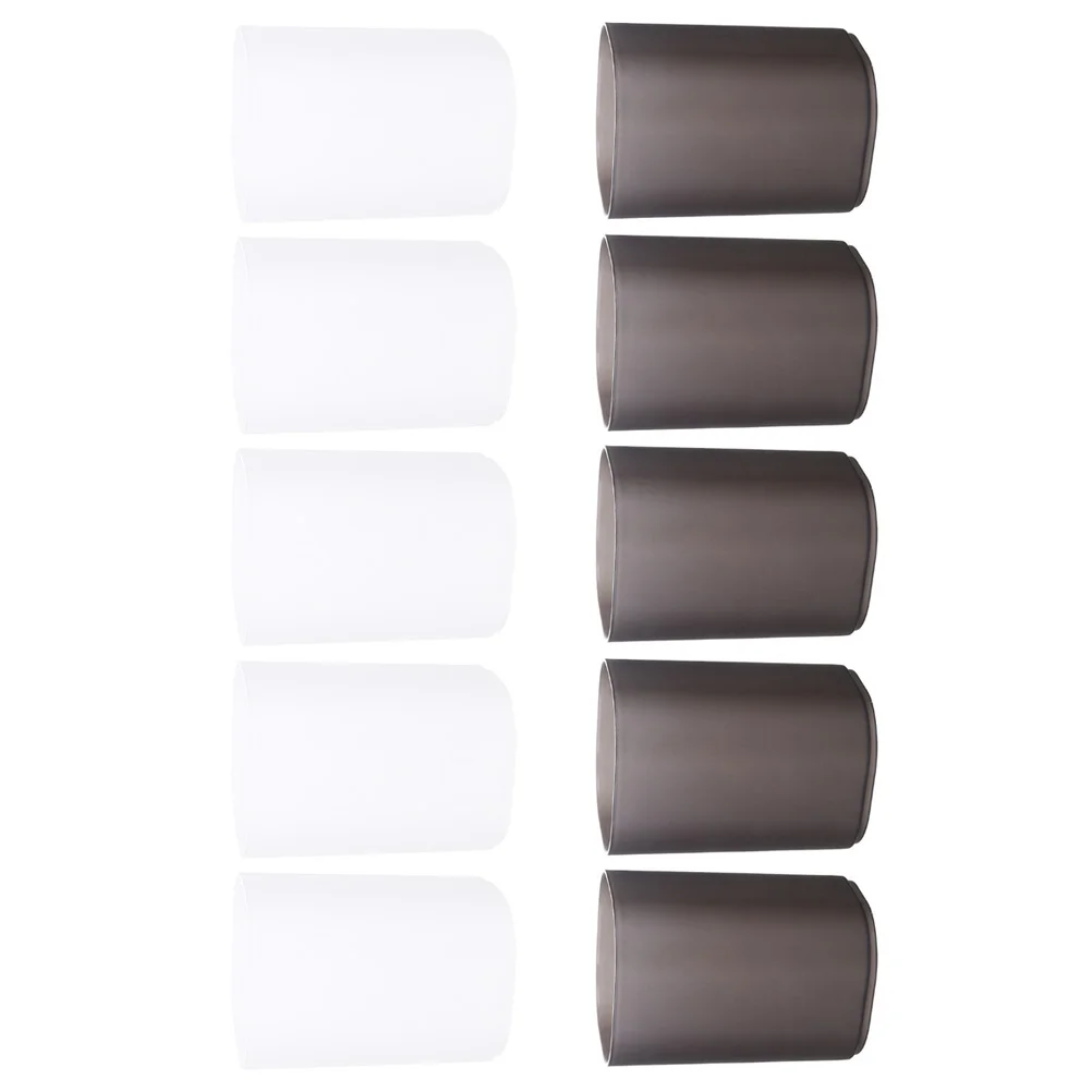 

10pcs Holder Stationery Stand PP Material Home Accessory Large Space Home Office School Decor Organizer