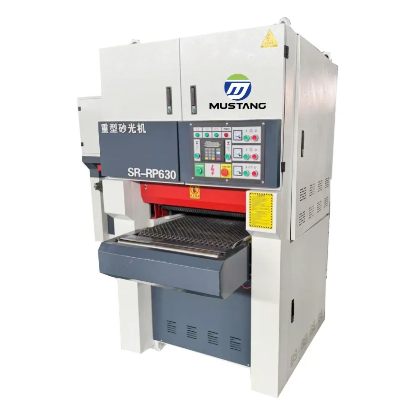 High Efficient 630mm Automated Wood Board Belt Sander for Professional Carpentry