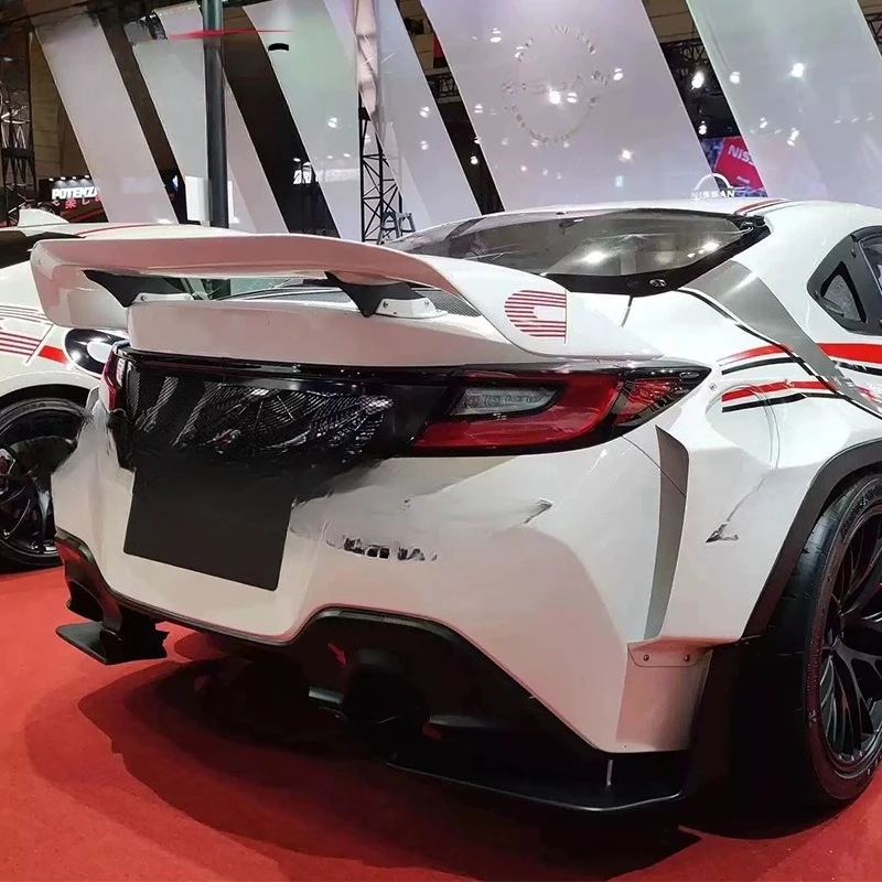 

For Toyota GR86 Subaru Brz Modified Carbon Fiber Rocket Rabbit Tail Rear Spoiler Fixed Wind Wing 22 +