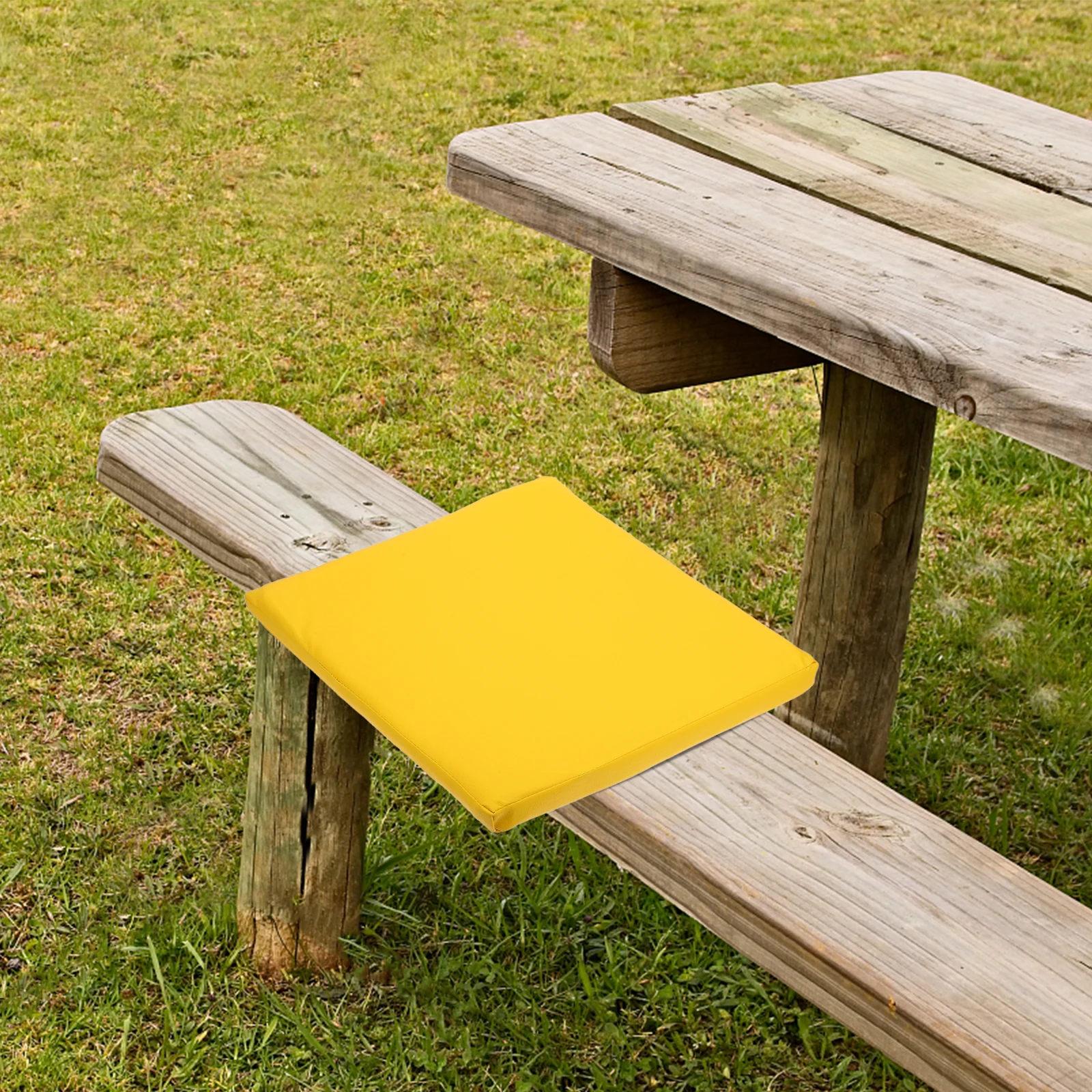 

Square Chair Cushion Outdoor Waterproof Lightweight Portable Picnic Pad Camping Hiking Clean Memory Foam PU Material