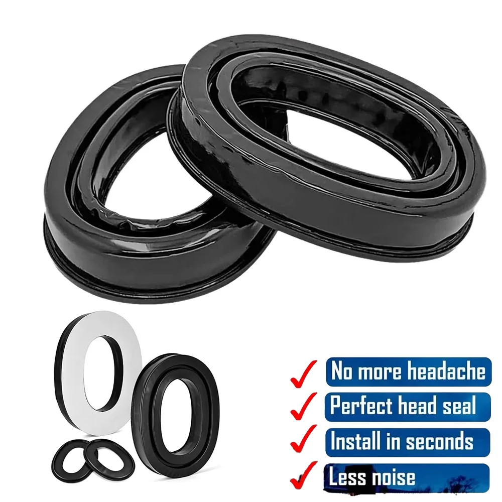 Gel Ear Pads for 3M PELTOR Earmuffs, Personal Protective Equipment ,Comfort Replacement Ear Muffs Cushions