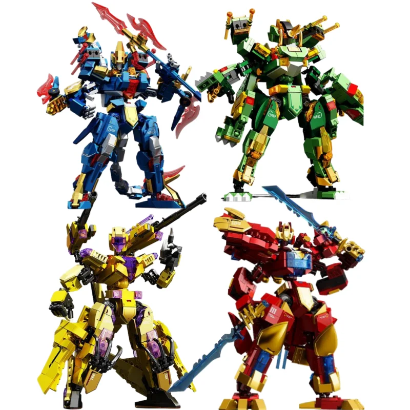 

SEMBO Cartoon Anime Robot Small particle building block assembly DIY puzzle toy model Game Decoration Children's Toy Gift