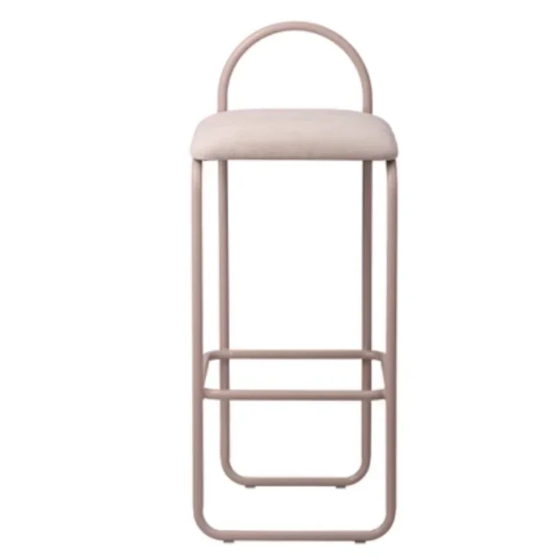 

Kitchen Barber Bar Stools Waiting Nordic Dining Room Gamer Bar Chairs Reception Retro Cadeiras De Jantar Designer Furniture Fg16