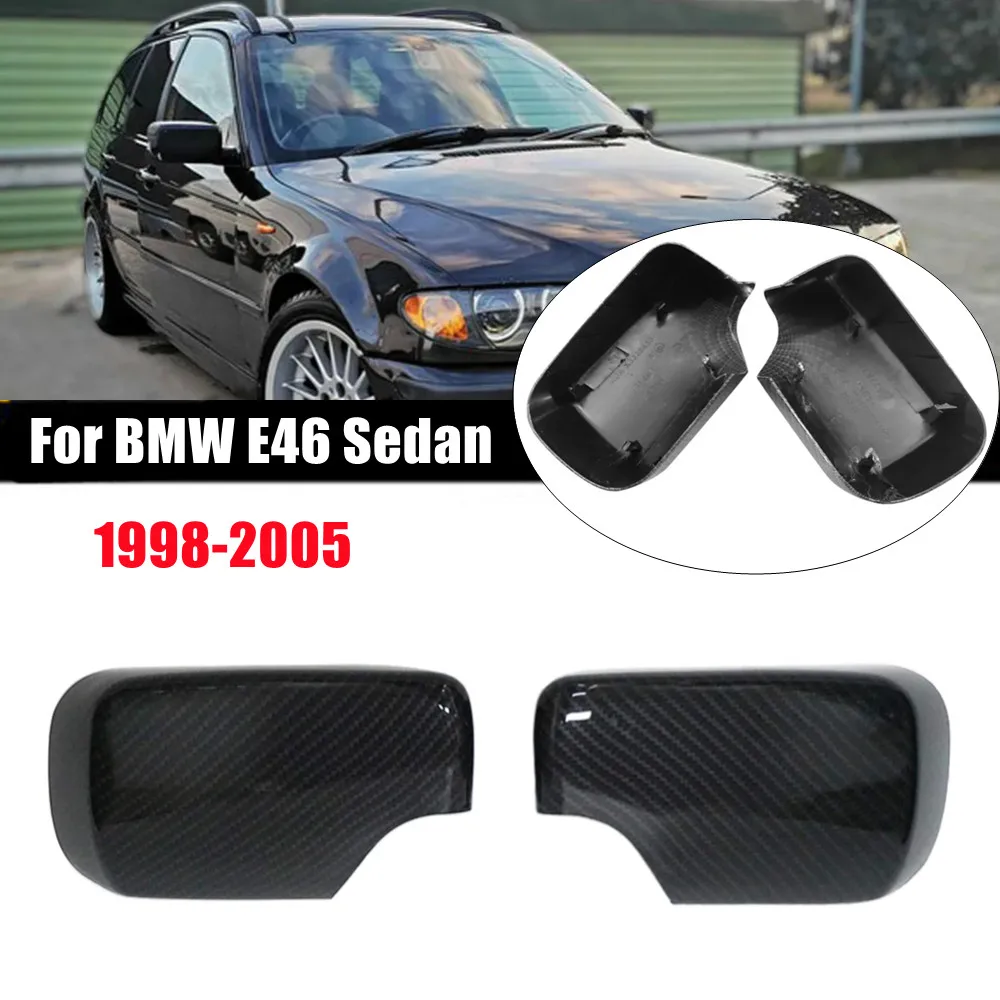 

2 шт. для LHD BMW 3 серии E46 1998-2005 E39 1996-2003 крышка бокового зеркала заднего вида крышка крыла внешняя отделка двери автомобиля замена