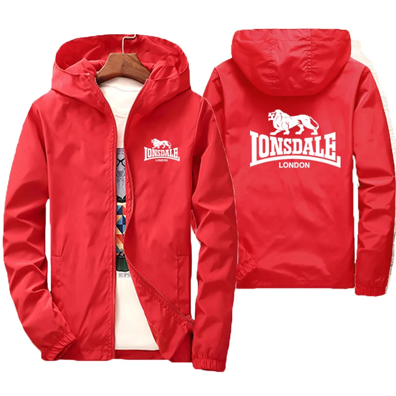 LONSDALE-Men's Fly Outdoor Leisure Jacket, Street Fashion, New, Autumn, 2024, Launch