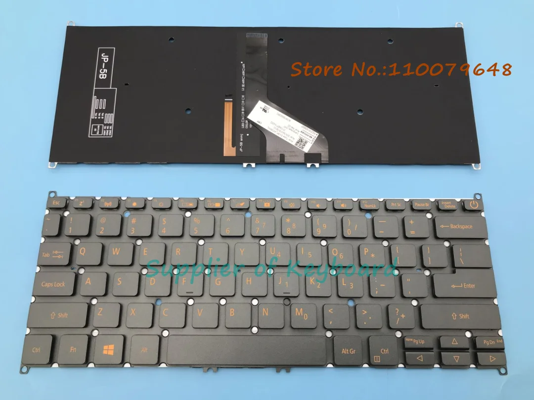 NEW For Acer Swift SF514-55T SF514-55GT SF514-55TA SF514-55TA-74EC Laptop English Keyboard Black/Silver/Gold/White Backlit