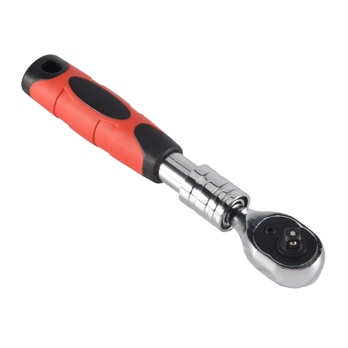 72-Tooth Adjustable Socket Ratchet Wrench 1/4 inch Extendable Telescopic Socket Spanner Torque Wrench Quick Release