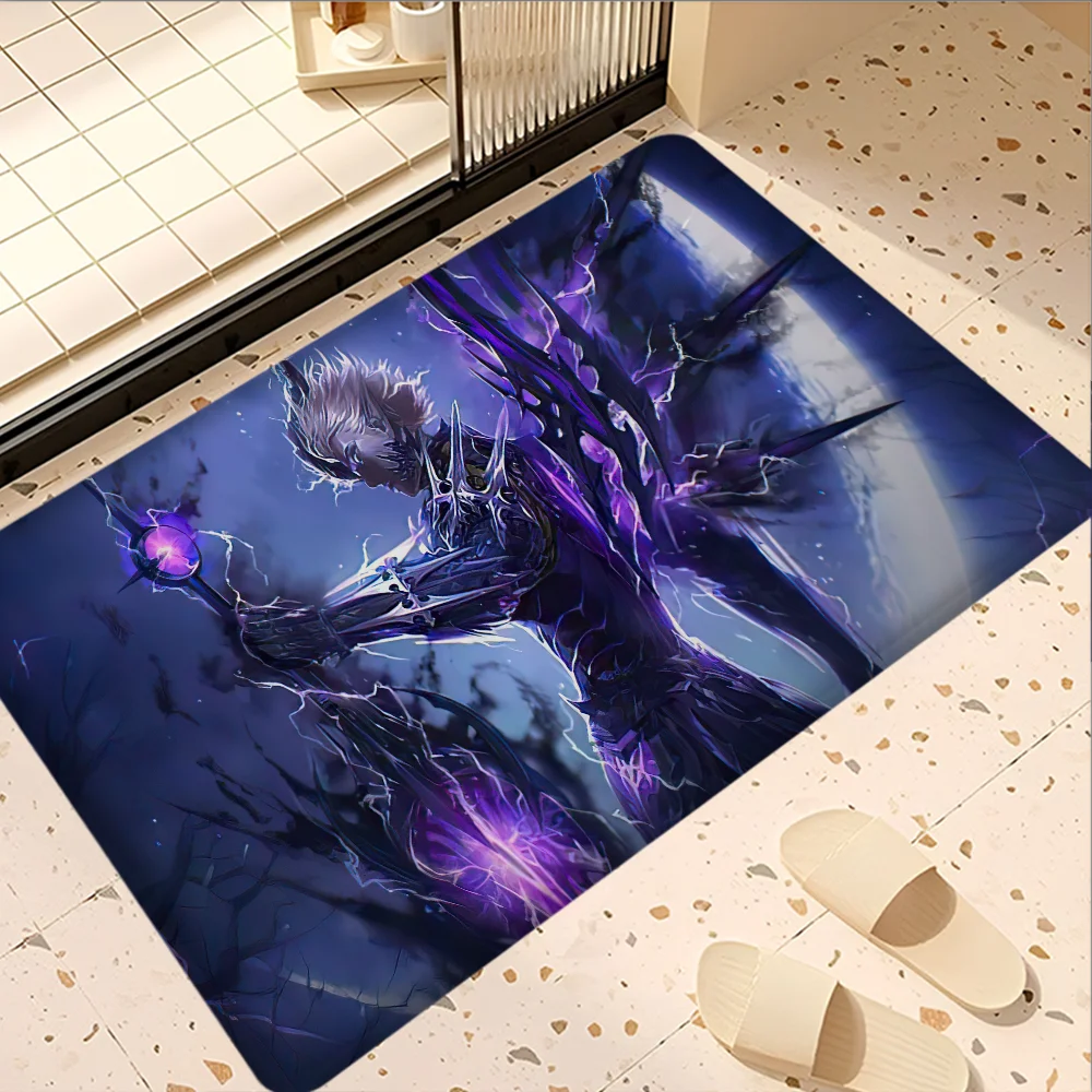 Lineage 2 Bathroom Mat Retro Multiple Choice Living Room Kitchen Rug Non-Slip Bedside Mats
