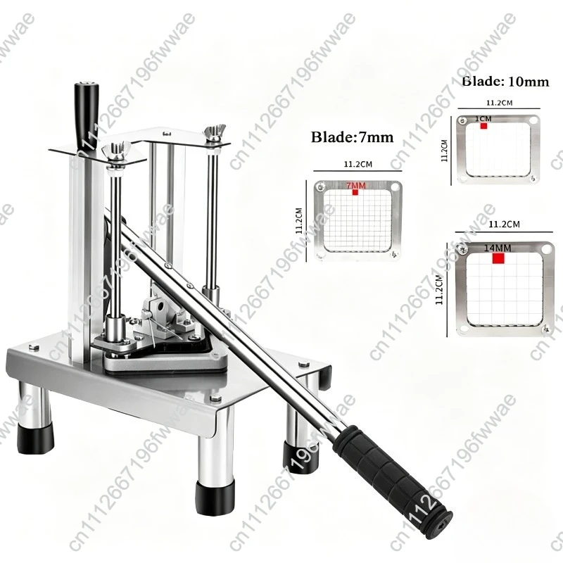For Commercial French Fry Cutter Potato Slicer Vegetable Chopper Carrot Cucumber Dicer Onion Chopper Potato Wedger KitchenGadget