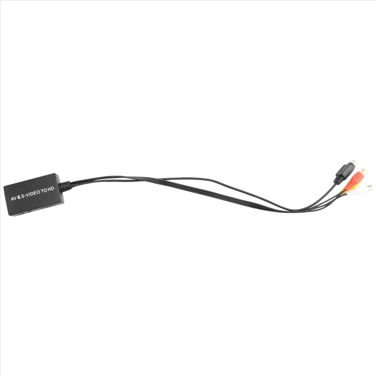 & AT27  SVideo to Converter S-Video and 3RCA CVBS Composite to Audio Video Converter Support 1080P 720P