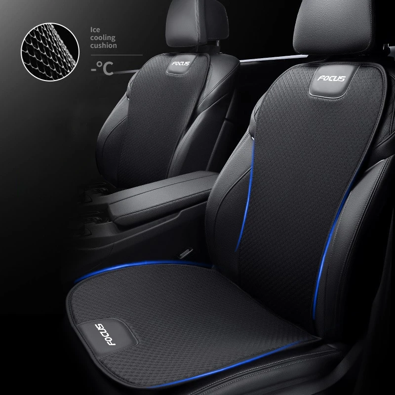 

For Ford Focus Seat Cushion Four Season Universal Ice Silk Seat Cushion Breathable & Non Slip Car Seat Cushion Cover