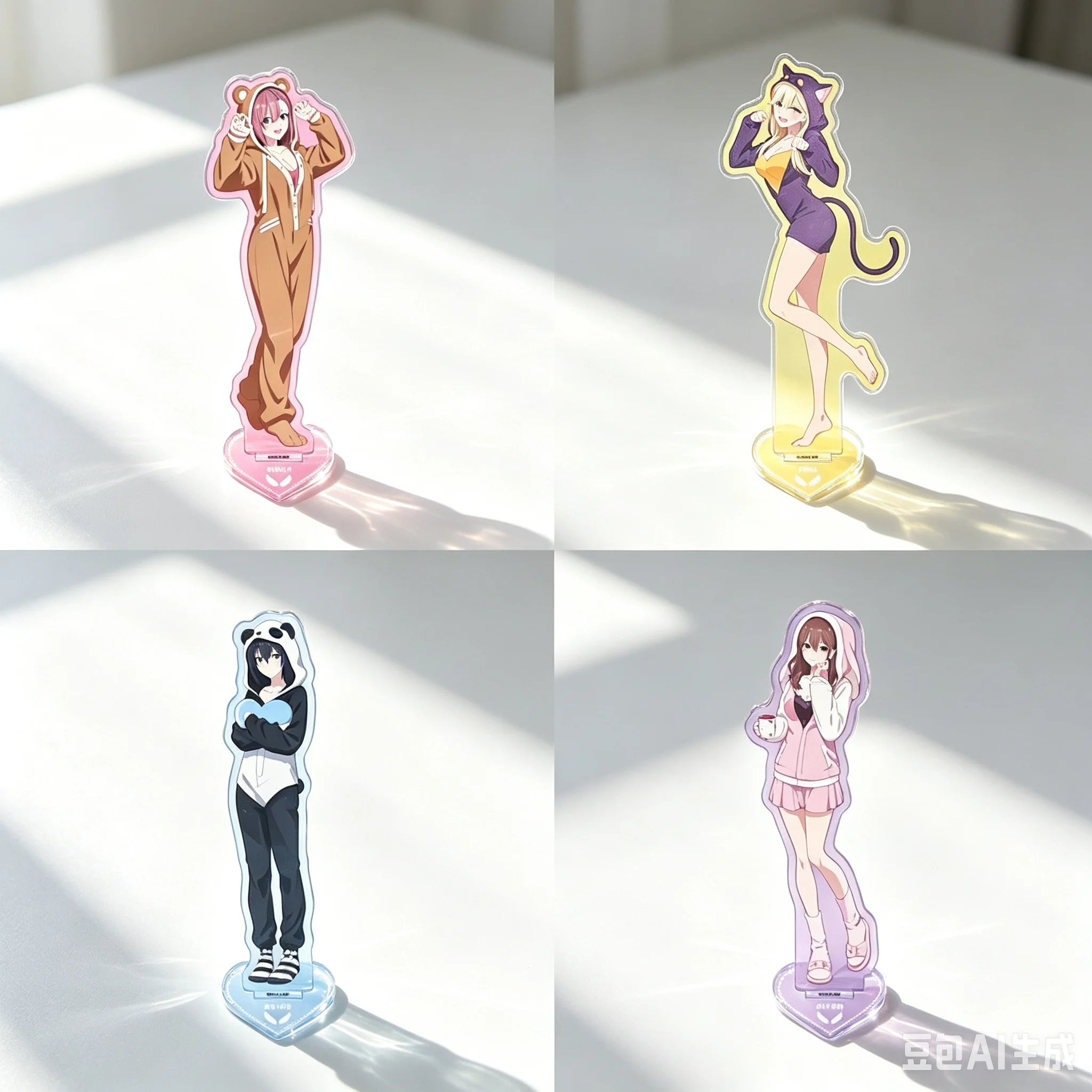 Hot 15CM Anime 2.5 Dimensional Seduction Figure Peripheral Collection Acrylic Stand Model Decorations Gifts High Pixel Keychain