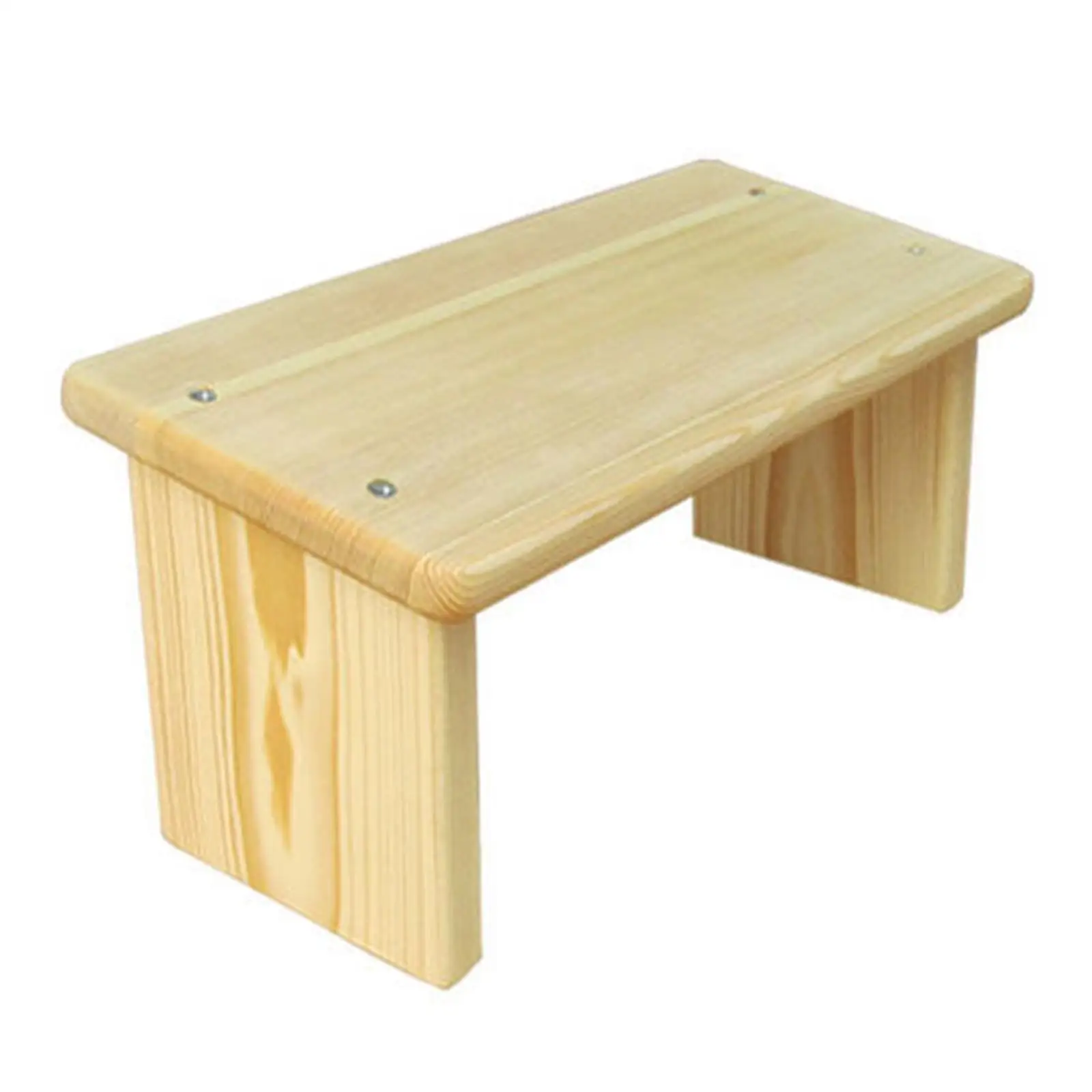 Meditation Bench Wooden Comfortable for Kneeling or Sitting Yoga Bench Kneeling Stool for Prayer, Buddhist, Low Seat