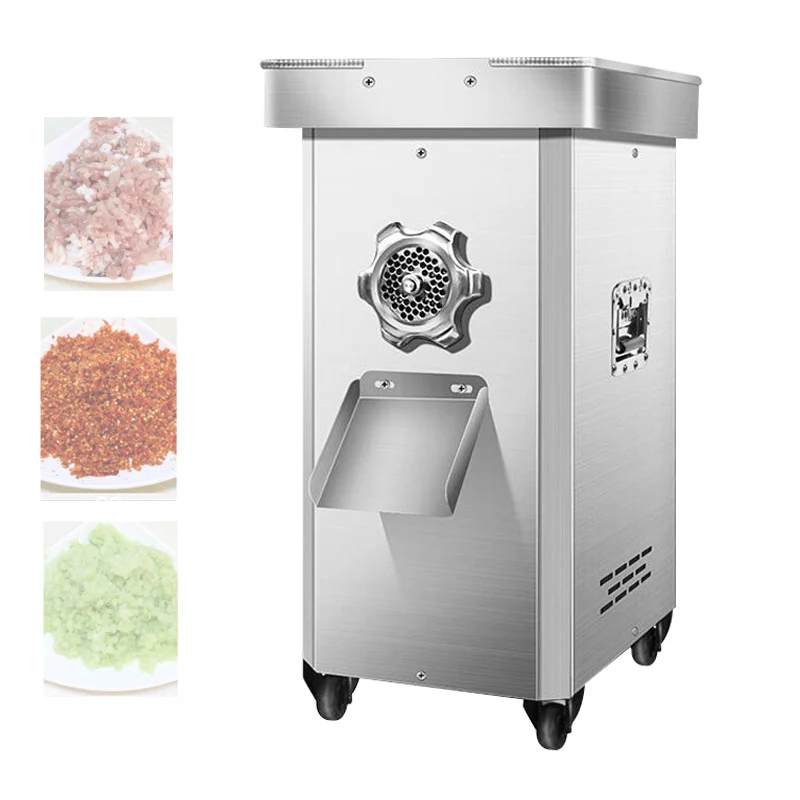 Electric Meat Grinder Commercial Stainless Steel Multi-Function Household Automatic Meat Grinder Meat Sausage Filling Machine