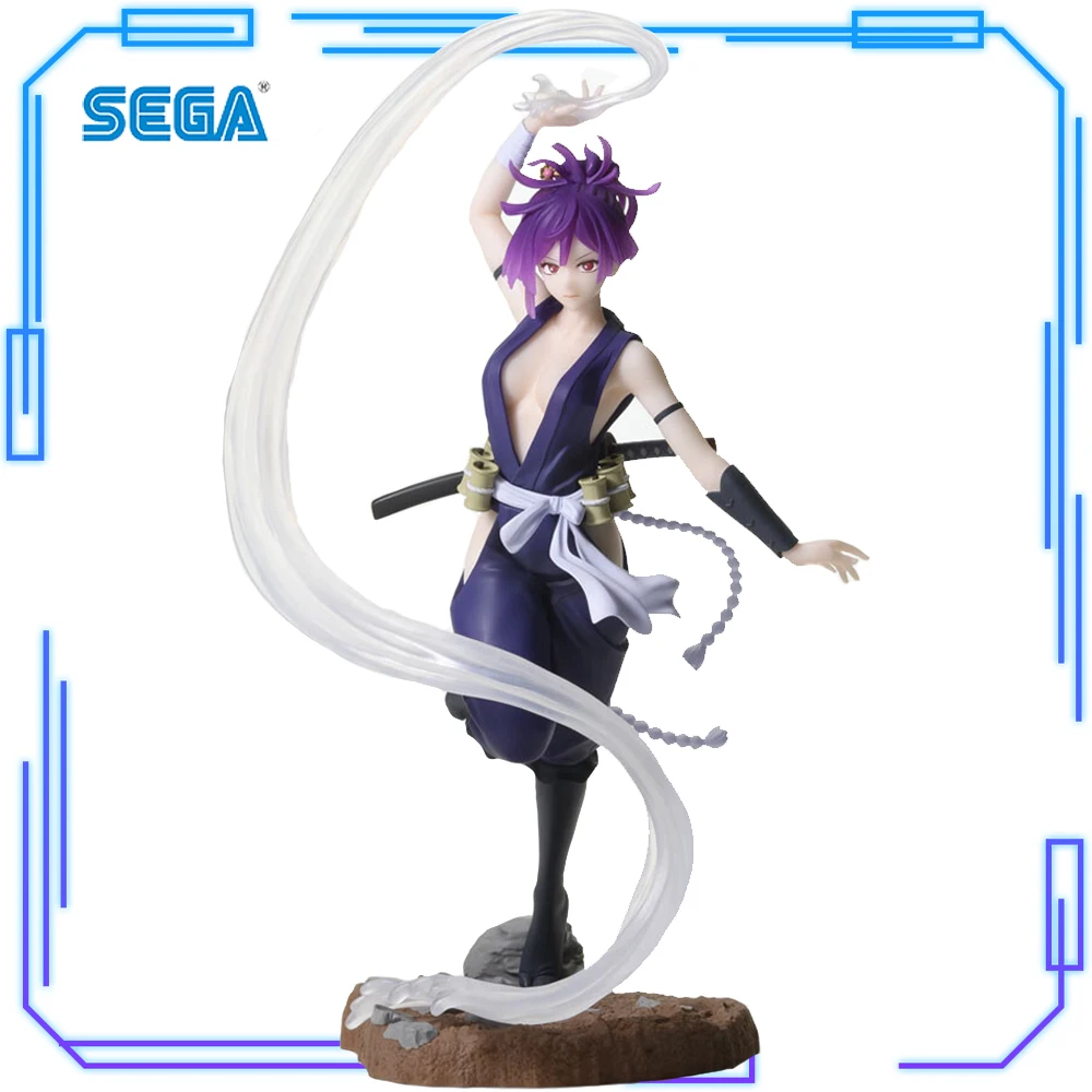 In Magazzino SEGA Originale Genuino Anime Jigoku Raku Yuzuriha Luminasta 17 cm Collezioni Modello Giocattolo Figure Di Compleanno Regalo di Natale