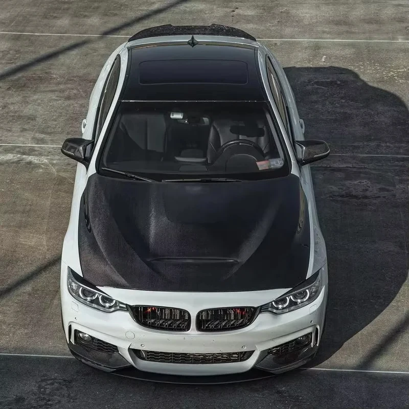 High Quality GTS Style Carbon Fiber Front Bonnet Hood F30 340i 3 Series F32 F33 F36 F34 4 Series G80 M3 M4% Tested Well