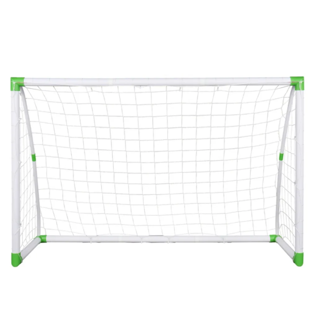 

6' x 4' Soccer Goal Training Set with Net Buckles Ground Nail Football Sports soccer goal