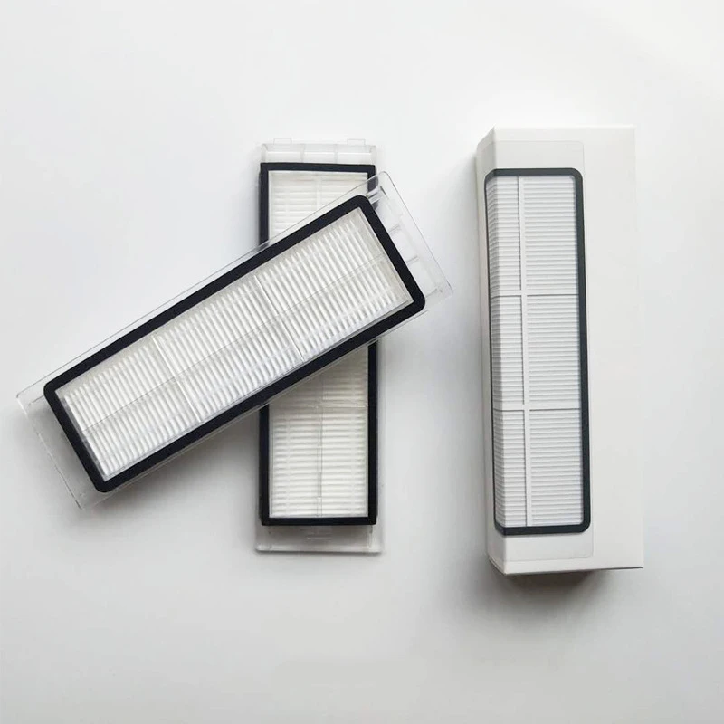 لشاومي Roborock S6 Pure, S6, E4 ,S4 Max, S6 MaxV, S5, S5 Max, S50, S65, S4, E2, E3 E20 E35 Hepa مرشحات قطع غيار المكنسة الكهربائية