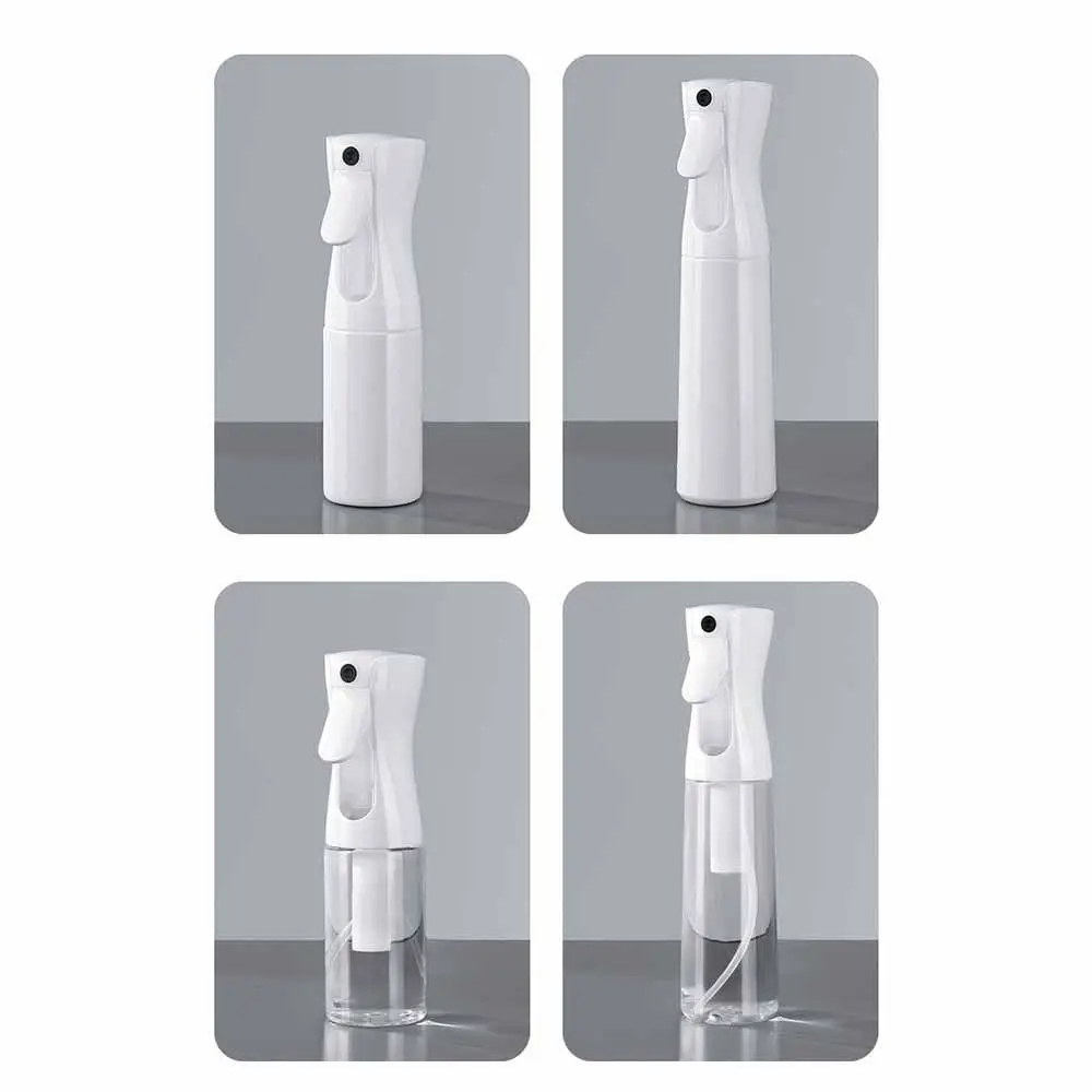 200/300/500ml Hairdressing Spray Bottle Continuous Mist Press Barber Water Sprayer Portable Plastic Refillable Bottle