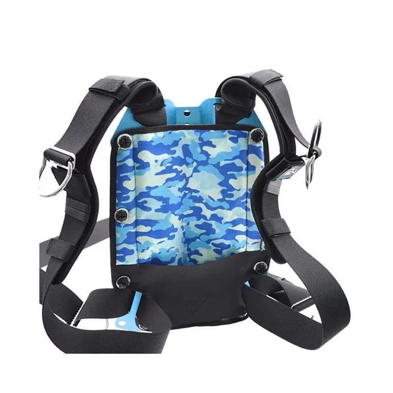 【Supernew】Soft Back Plate Cushion For Scuba Diving For OMS Hollis Compatible BC Backplate Comfort Pad B