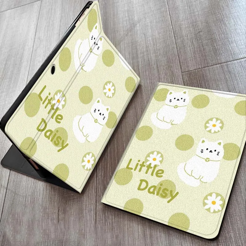 

White Animal Pattern For OPPO Realme Pad 3 11 2 4 Pro Air Neo SE X 11 11.61 11.4 12.1 13.2 Inch Tablet Case