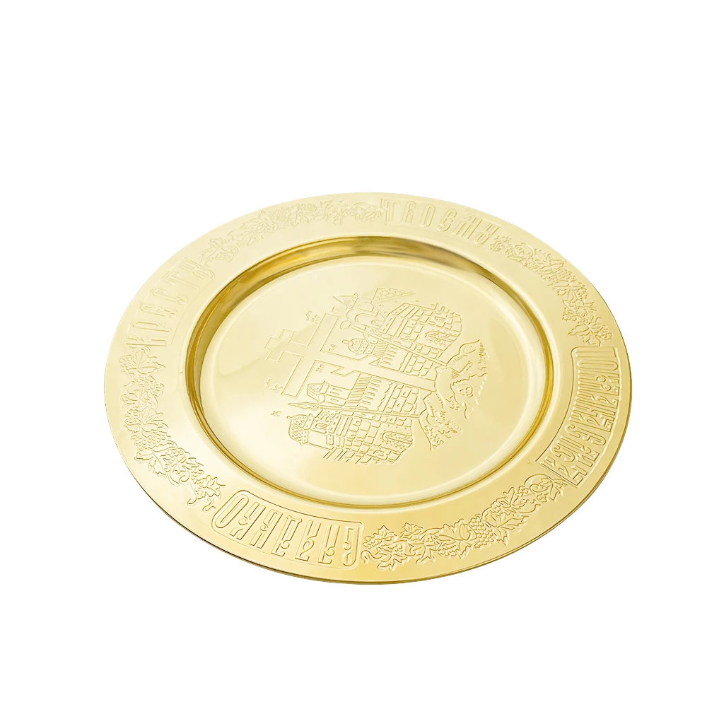 HTISOK Orthodox Cross Eastern Church Orthodox Holy Oil Ceremonial Articles Metal ware Prayer Fountain Pen Gold Plating