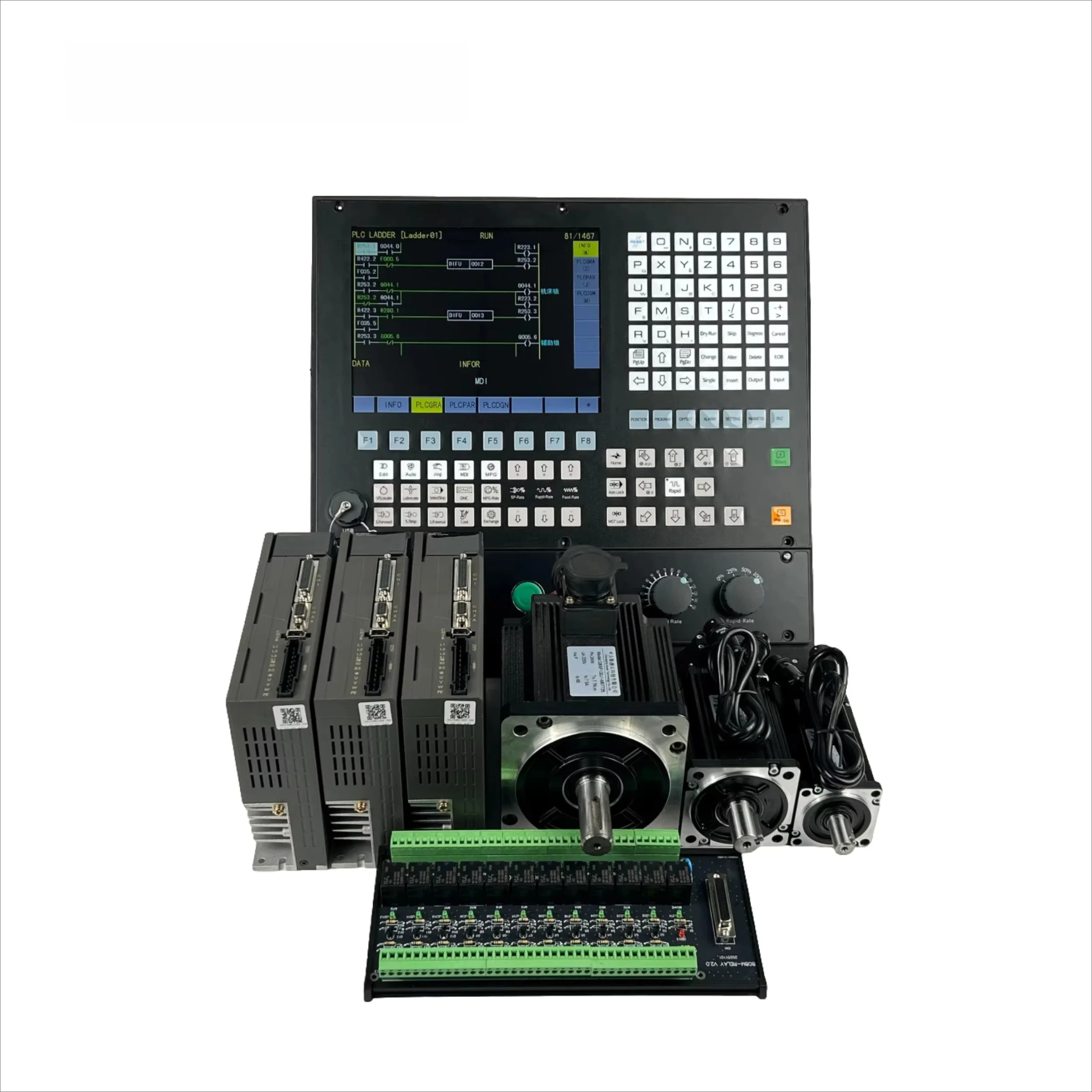 Siyuer 808M-MAX 5 Axis CNC Milling Controller Used for VMC Router with Servo Stepper Motor Replace GSK SZGH
