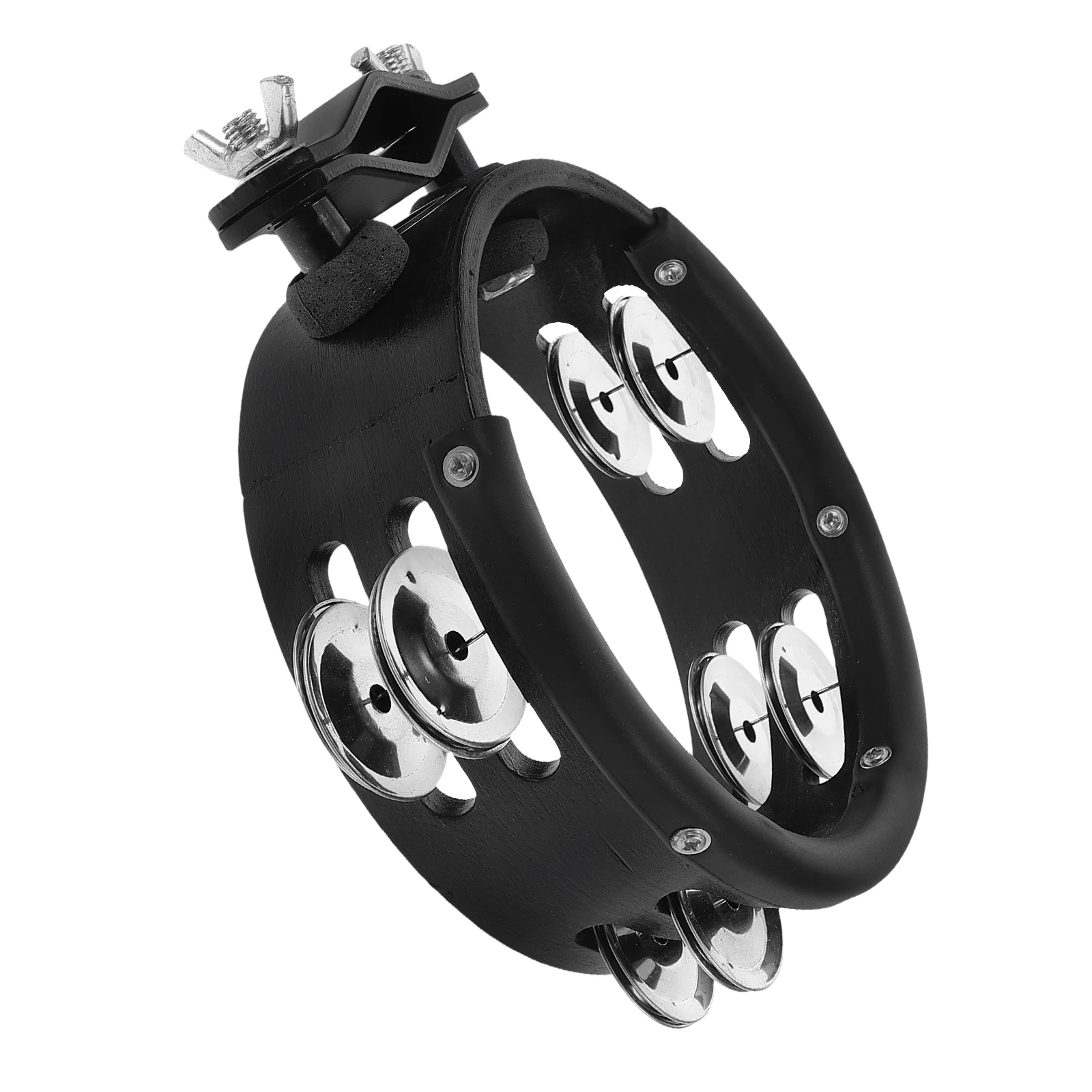 

Hi-hat Bell Drum Hand Instrument Cymbal Tambourine for Drums Tambourines Hihat Accessories Parts Easy Installation Mounting