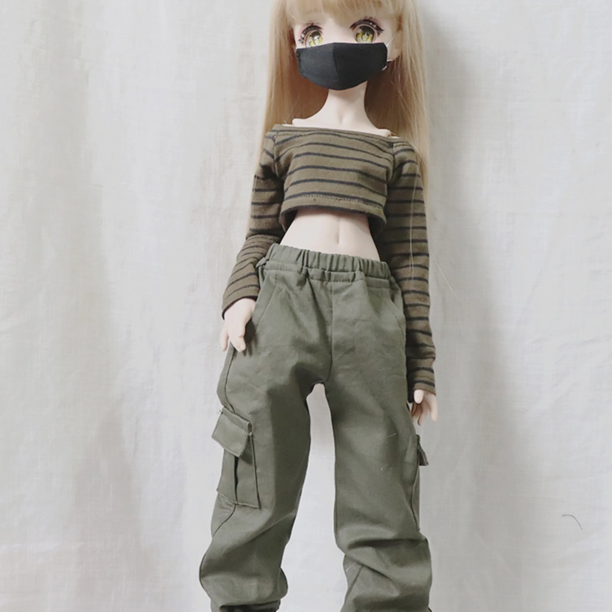 Cargo Pants for BJD 1/6  1/4 MSD 1/3 SD16 SD17 Uncle Doll Clothes CWB160